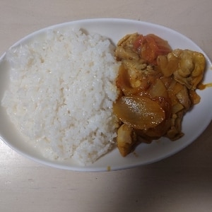 カレーの残りをリメイク！カレー麻婆豆腐